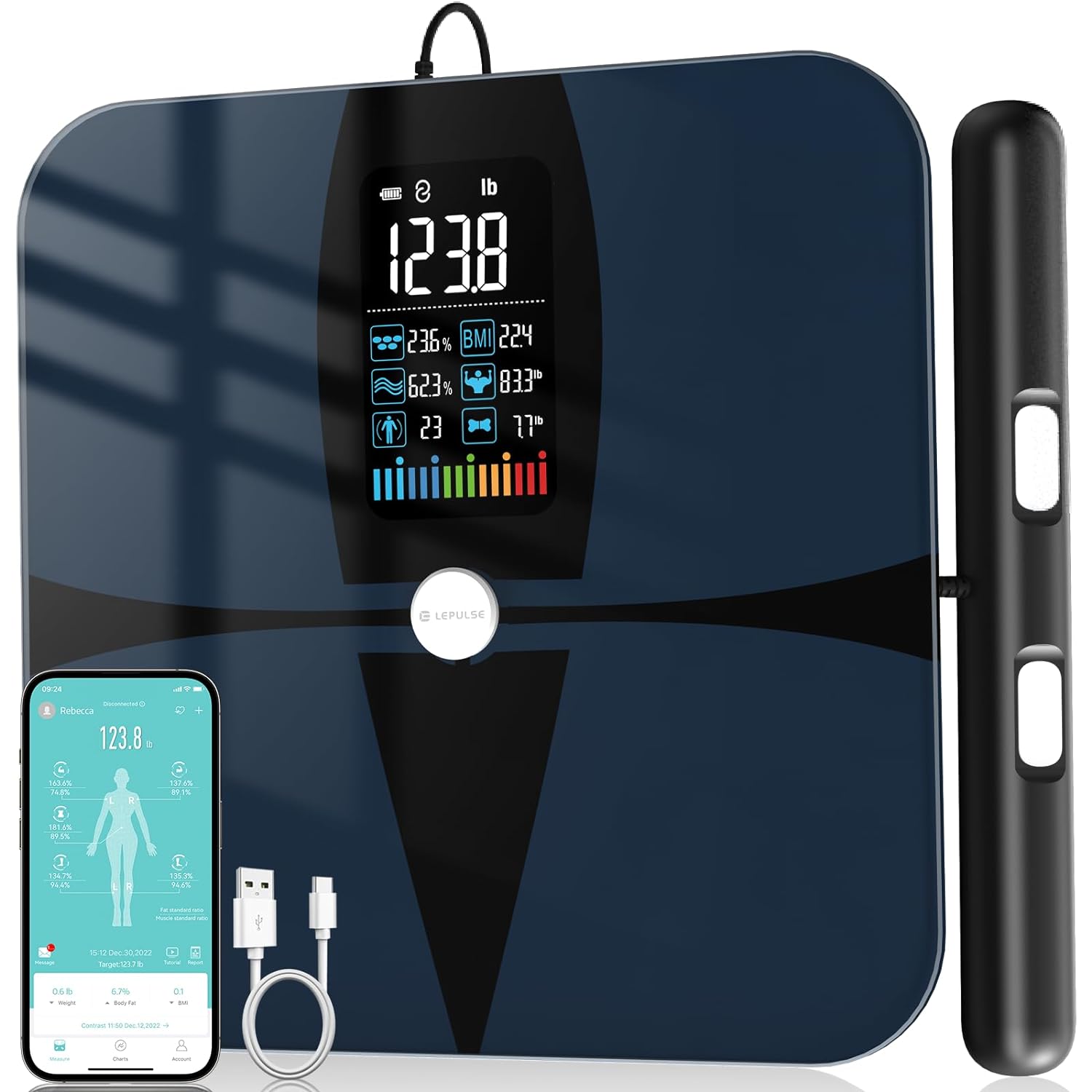 Weight Gurus Bluetooth shops Smart Scale