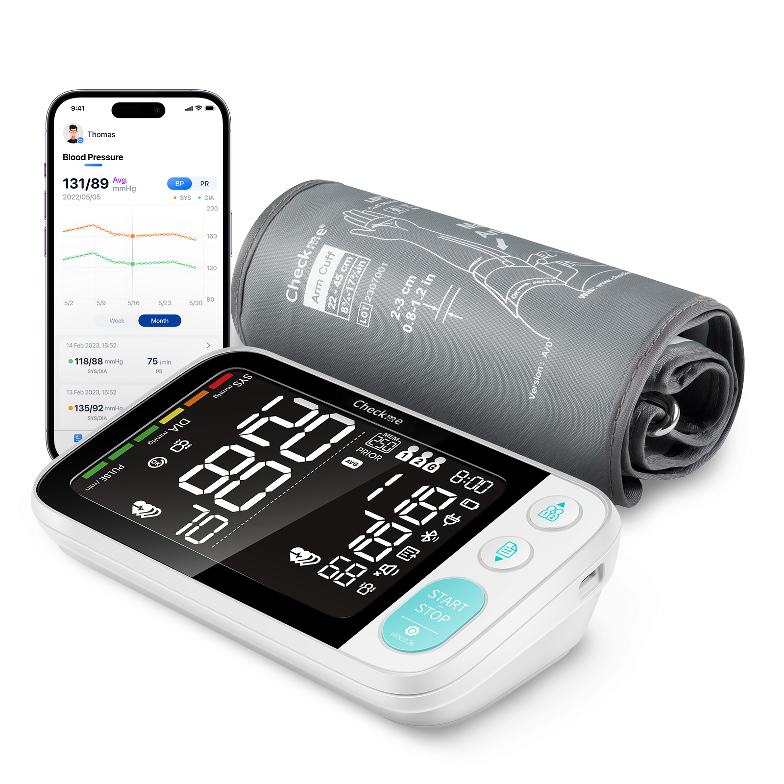 Checkme BP3-C2 Blood Pressure Monitor