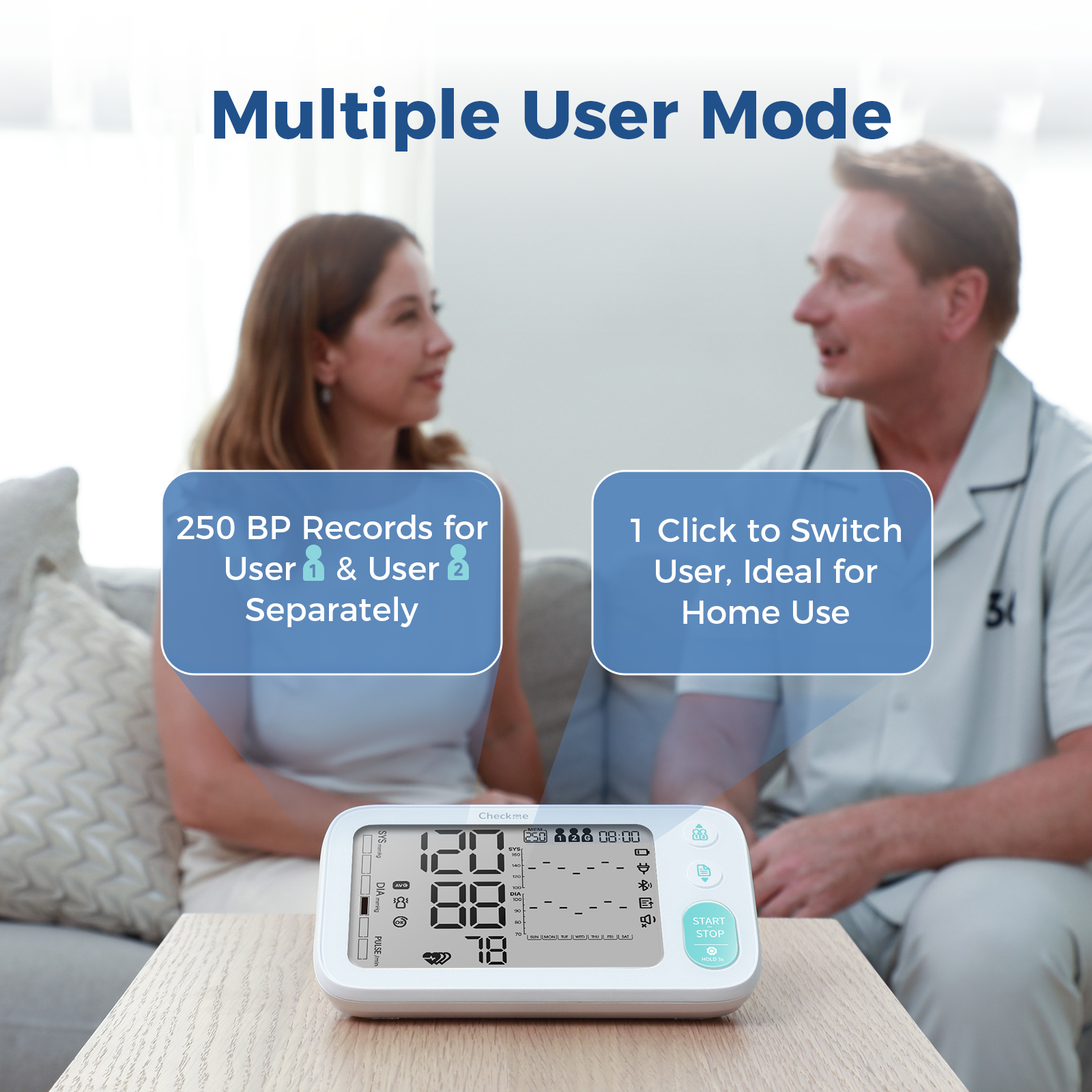 Checkme BP3-C1 Blood Pressure Monitor