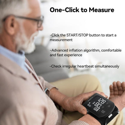 Checkme Wrist Blood Pressure Monitor for Home Use