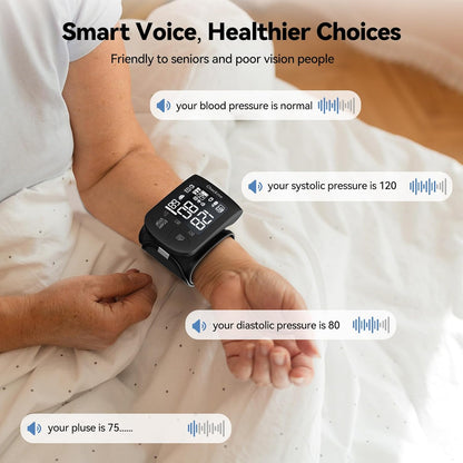 Checkme Wrist Blood Pressure Monitor for Home Use