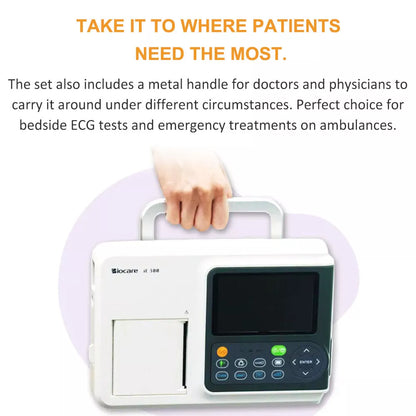 Biocare iE300 12-lead ECG Machine