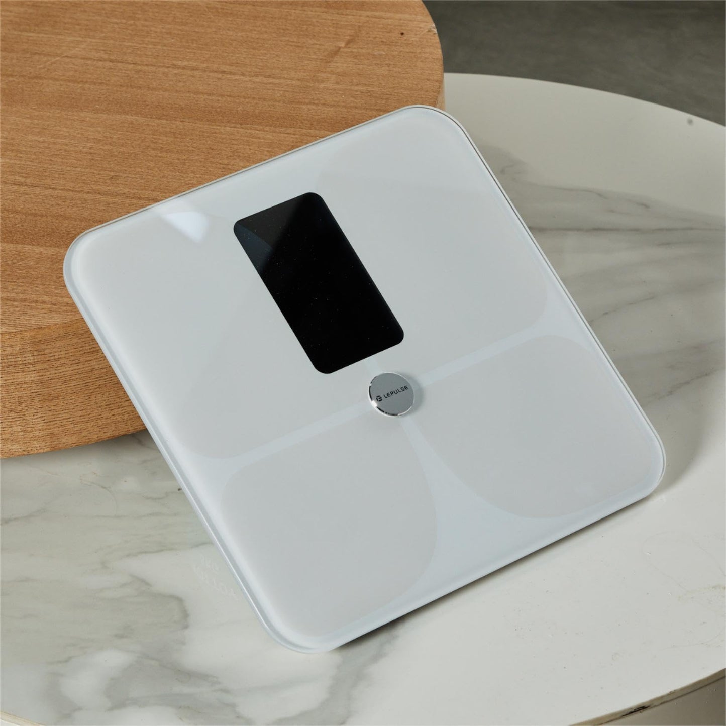 Lepulse F4 White Scales for Body Weight and Fat