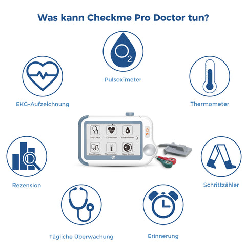 Checkme Checkme Pro Portable ECG & Blood Pressure Monitor